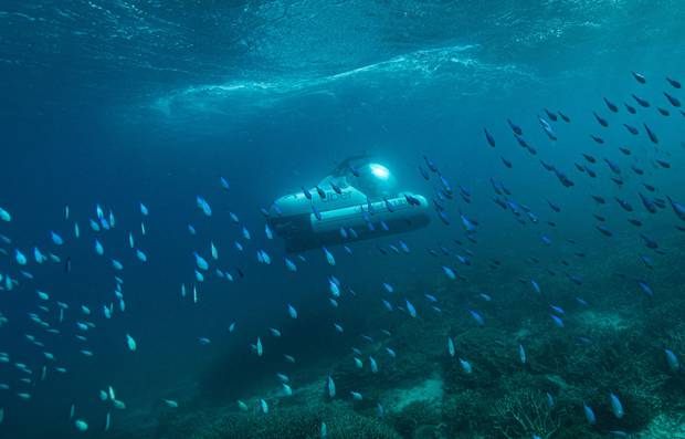 Wish To Explore The Great Barrier Reef? Hail A scUber, The World's First Ride-Share Submarine