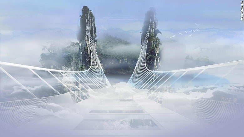 World's Longest And Highest Glass-Bottom Bridge Promises Planet's Highest Bungee Jump!