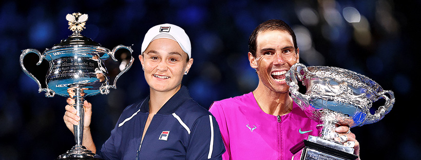 Ashleigh Barty And Rafael Nadal Make History At Australian Open