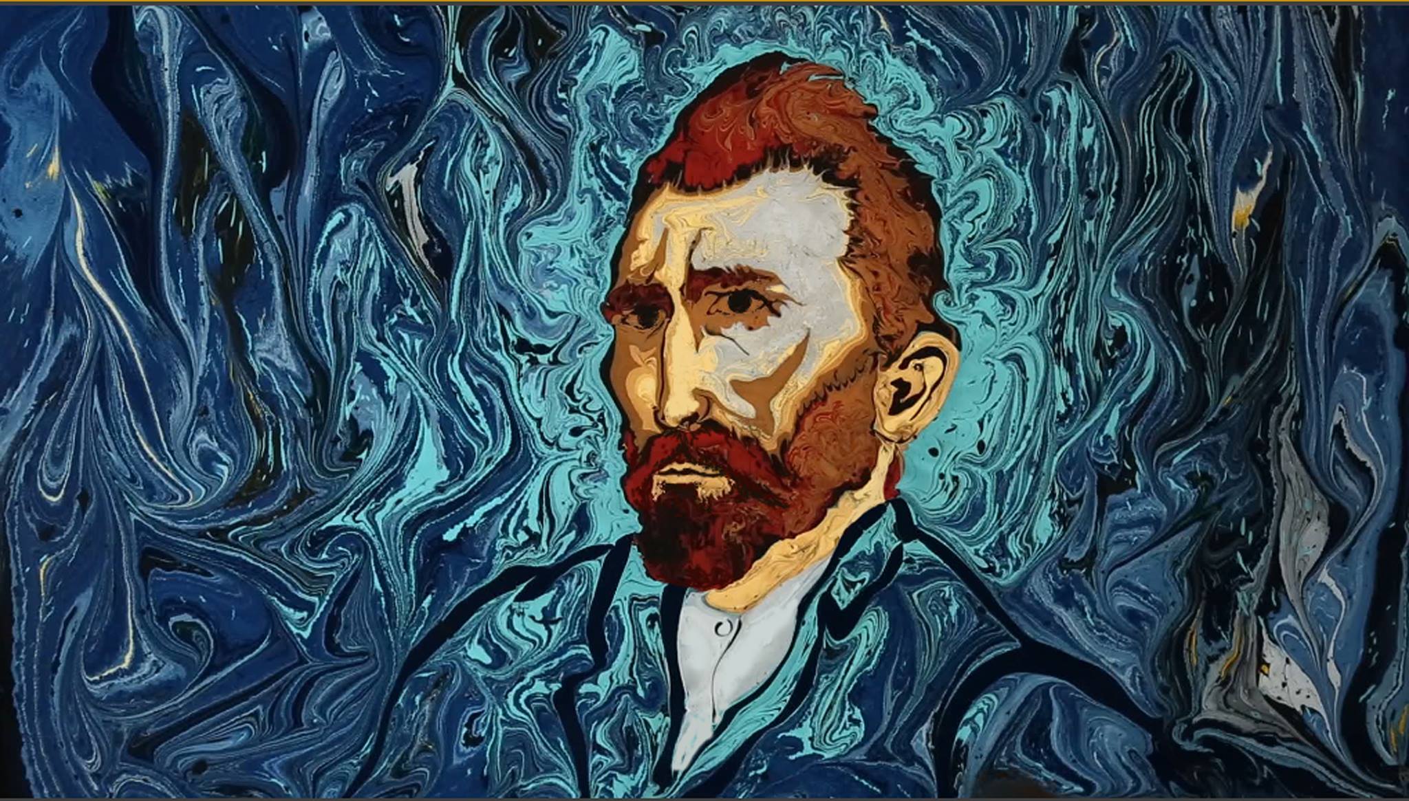 Turkish Artist Garip Ay Uses Ancient Technique To Paint On Water