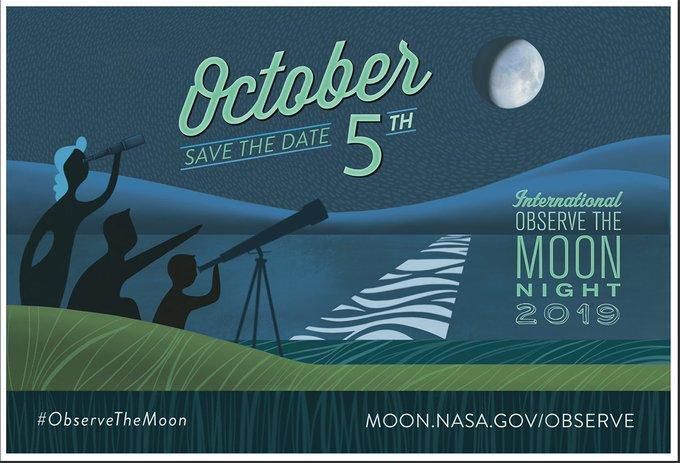 International Observe The Moon Night Is On Saturday, October 5!