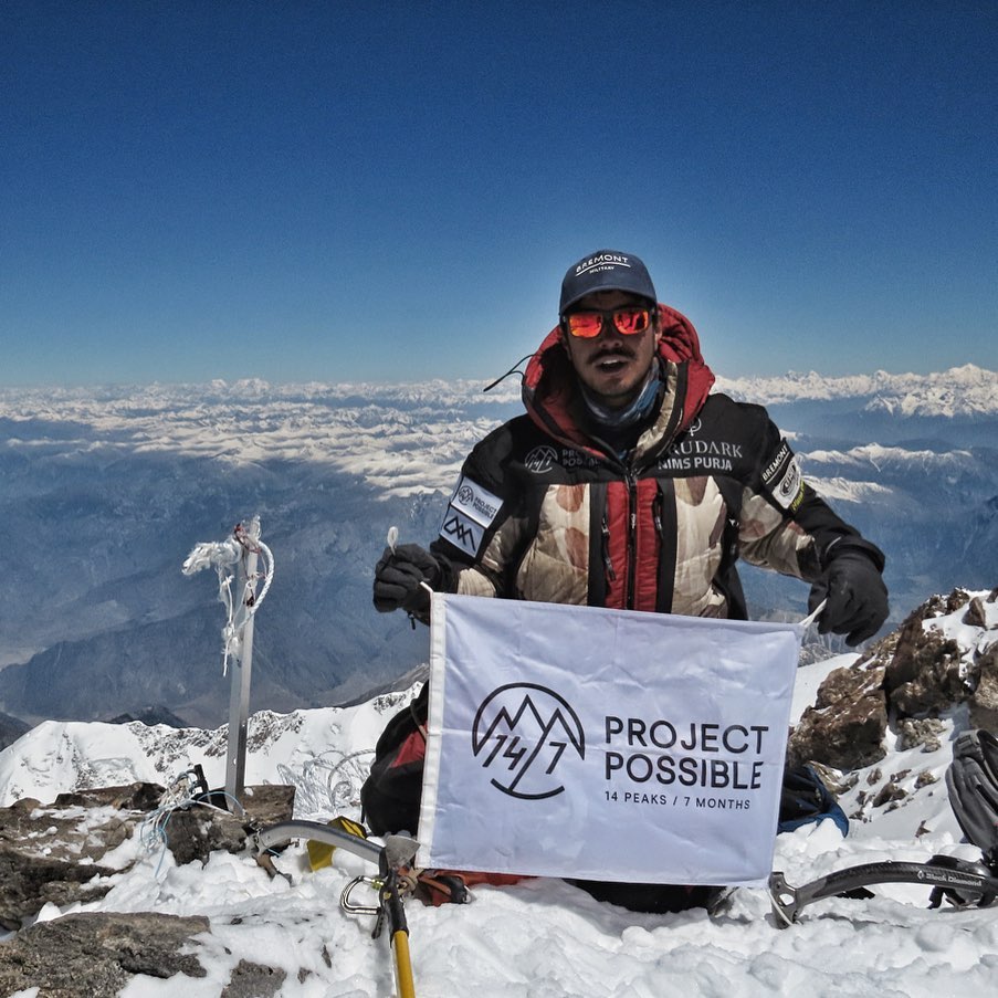 Nepalese Mountaineer Nirmal 