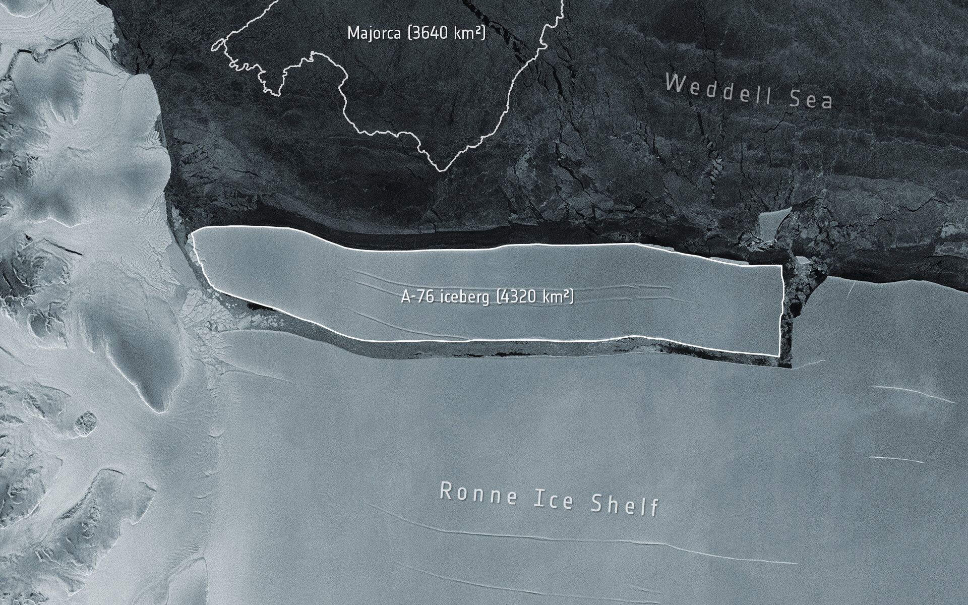 World S Largest Iceberg Breaks Off Antarctica S Ronne Ice Shelf Kids News Article