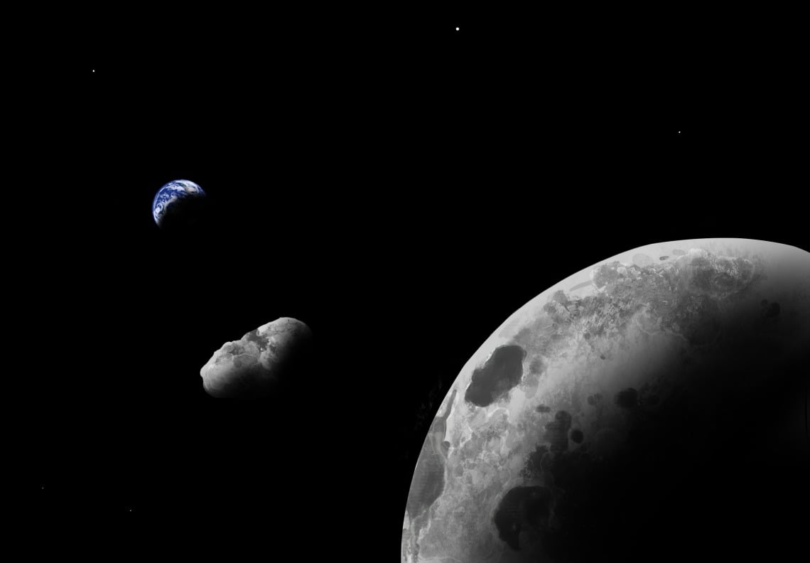 Near-Earth Asteroid May Be A Chunk Of Our Moon