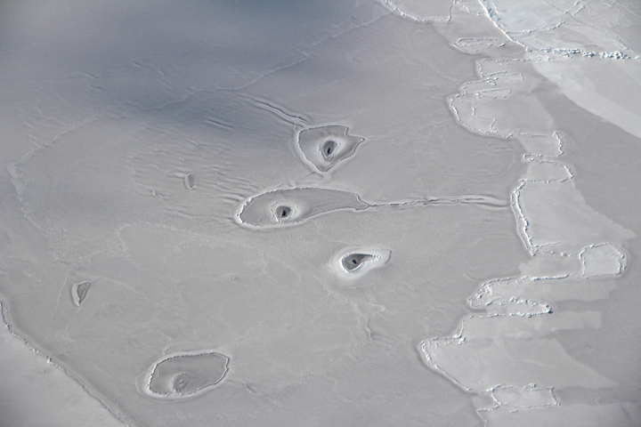 Mysterious Arctic Ice Circles Puzzle NASA Scientists