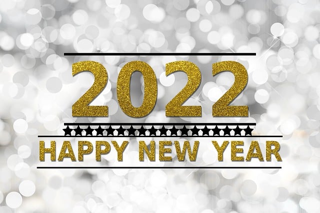 new year 2022 clipart kids