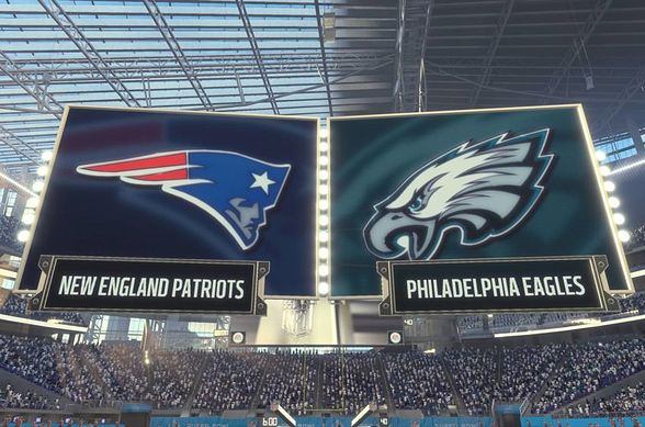 Philadelphia Eagles vs. New England Patriots