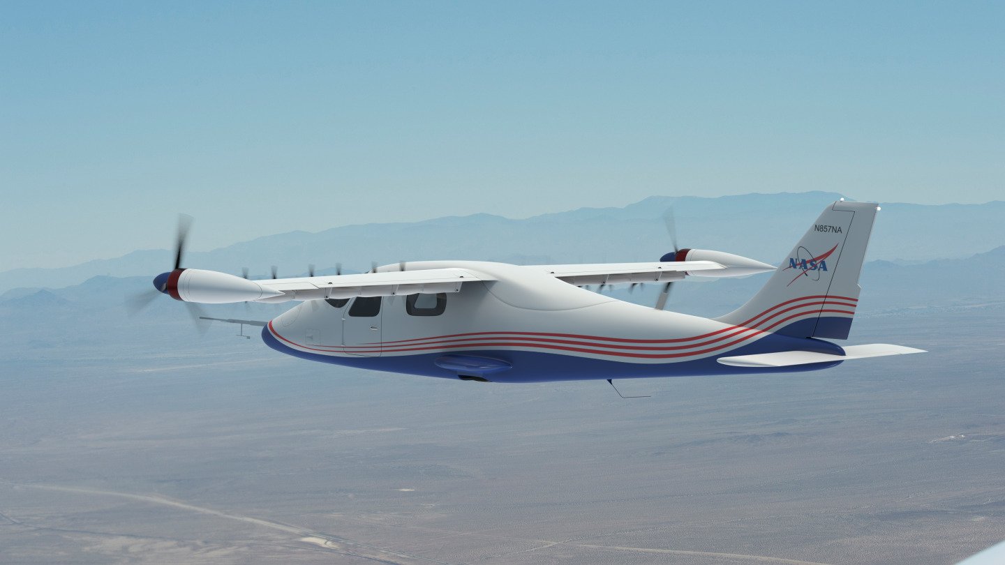 NASA's X-57 Maxwell Plane Designed To Pave The Way For Future All-Electric Aircraft