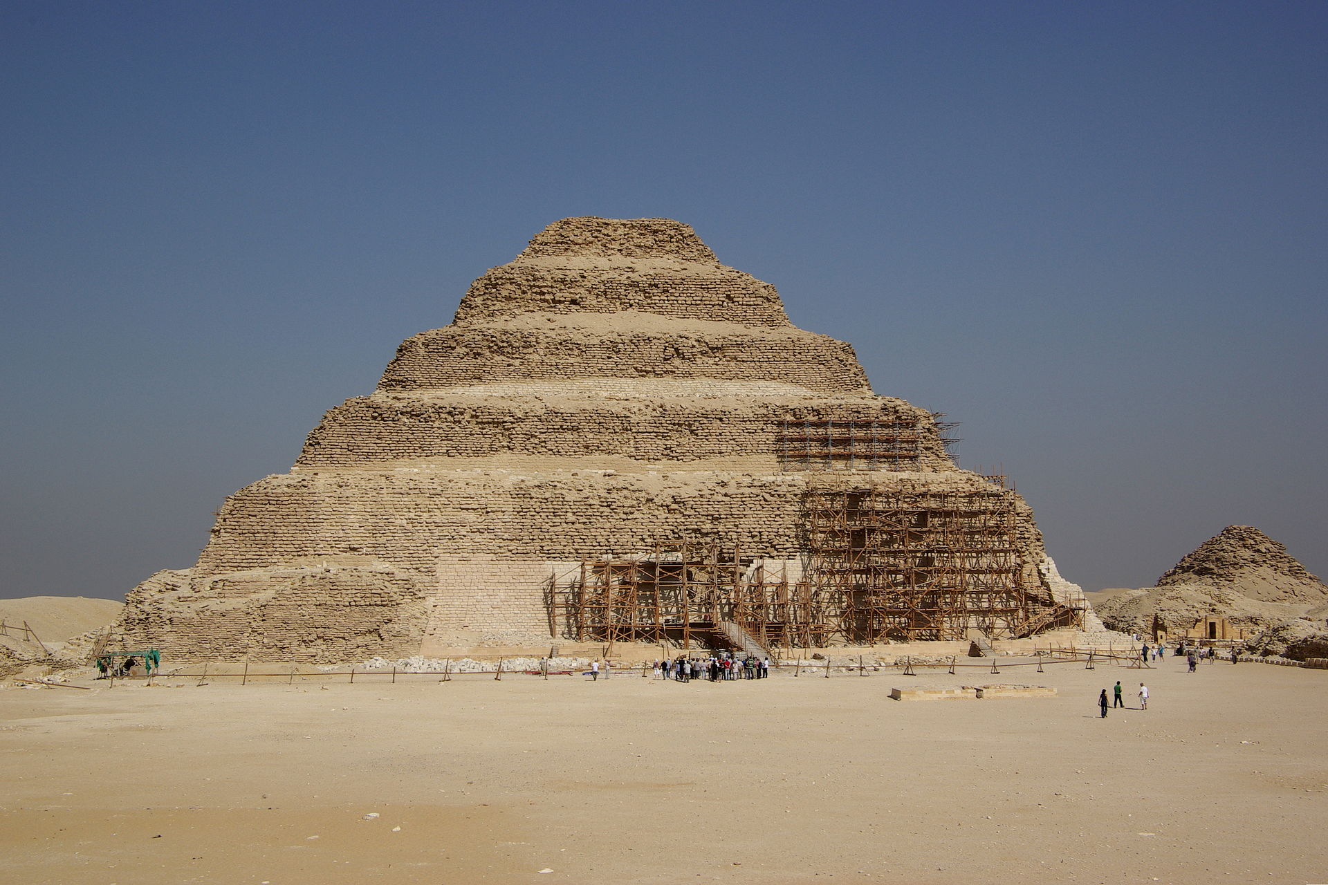 The Pyramid Of Djoser, Egypt's Oldest Pyramid, Restored To Its Former Glory