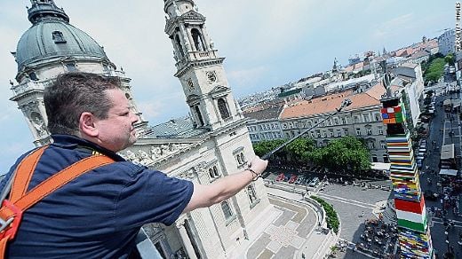 114-Foot Tower In Budapest Is The World's Tallest Lego ...