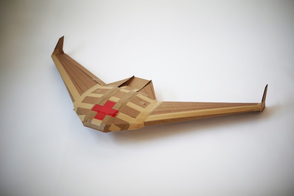 Biodegradable Cardboard Drones Designed To Crash And "Die" After Single Use