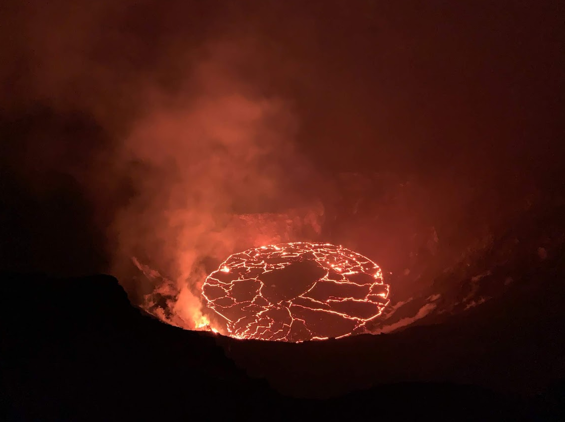 Hawaii's Kilauea Volcano Eruption Creates Spectacular Lava Lake