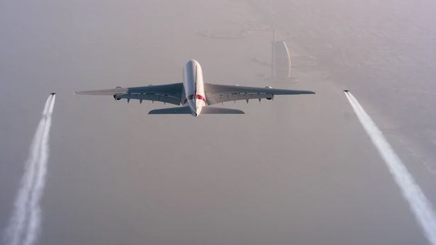 Video Of The Week - Jetman Yves Rossy Flies Alongside World's Largest Passenger Plane