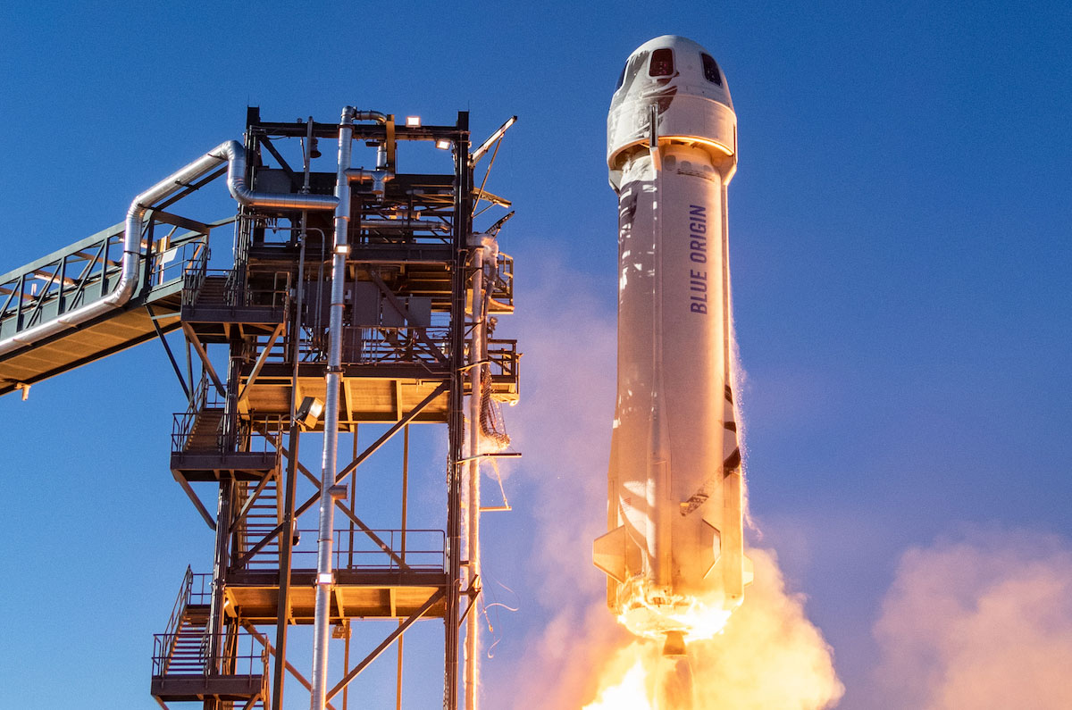 Billionaires Jeff Bezos And Richard Branson Blast Off To Space!