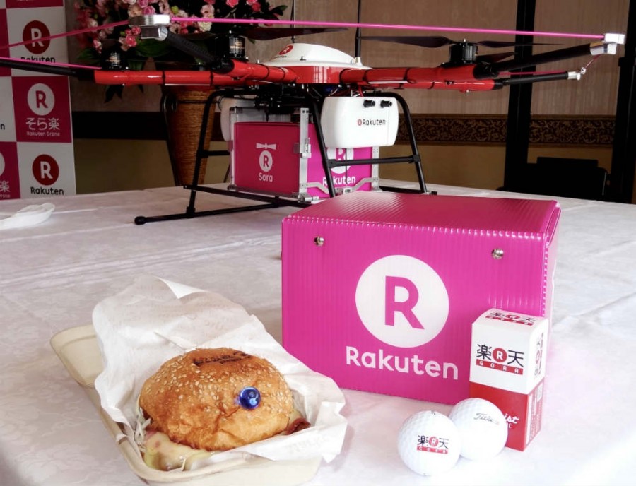 Video Of The Week - Rakuten's Delivery Drone Serves Up Refreshments To Hungry Golfers