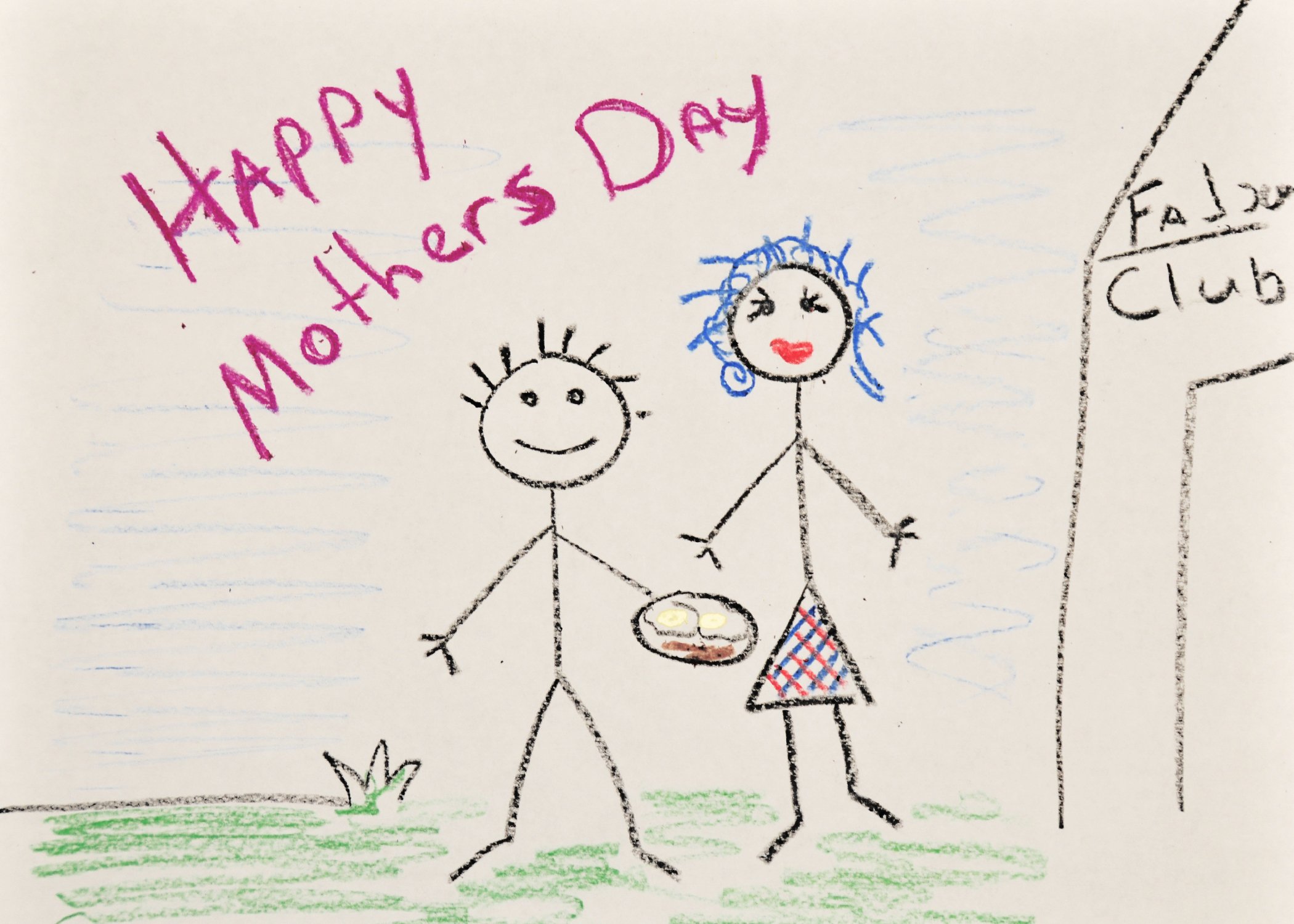 happy mothers day drawing ideas