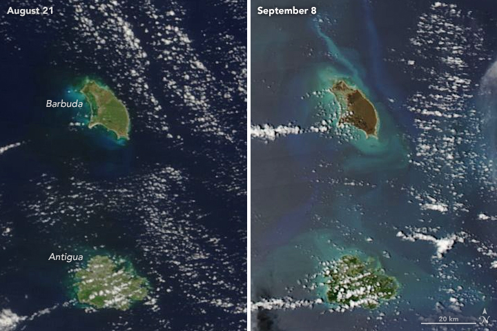 Monster Hurricane Irma Makes Its Presence Felt In The Caribbean And Florida