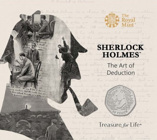 Popular British Detective Sherlock Holmes Honored On The Royal Mint's New Commemorative Coin