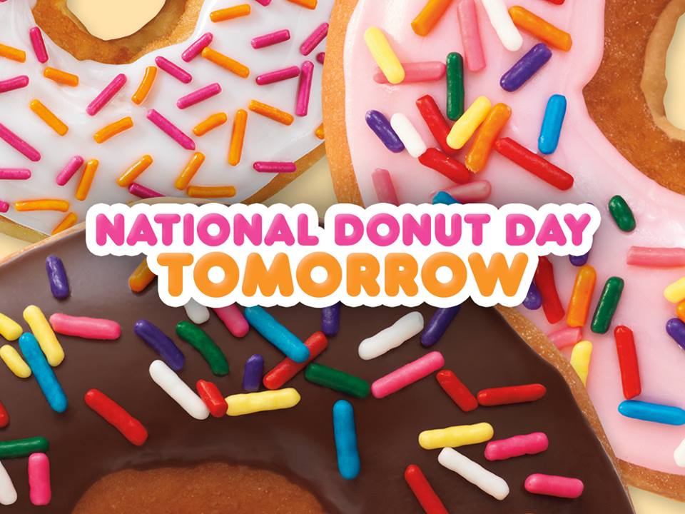 It's Almost National Donut Day!