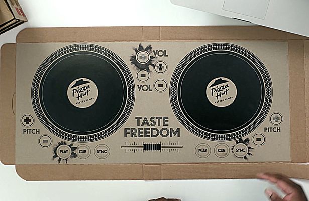 Pizza Hut Ups The Game With Movie Projector Box