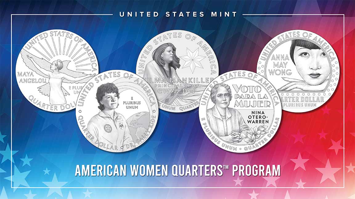 Anna May Wong Quarter  American Women Quarters  US Mint