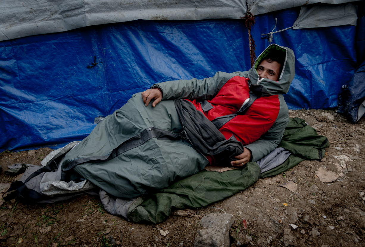 Sheltersuit coat doubles as a sleeping bag for the homeless