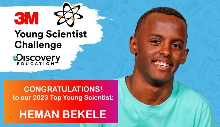 14-Year-Old Heman Bekele is "America's Top Young Scientist"