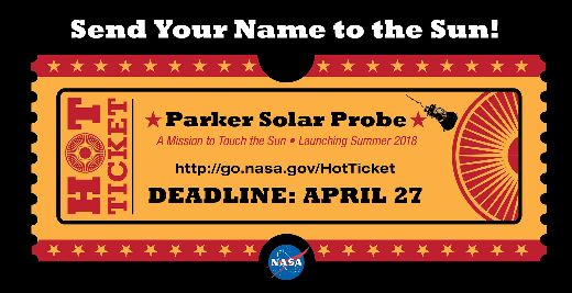 Hop Aboard NASA's Historic Voyage To Touch The Sun By Sending In Your Name