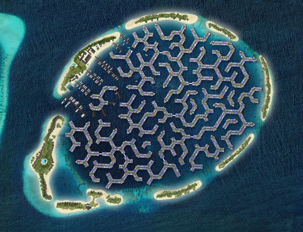 Maldives Unveils Plans For The World's First Floating Island City