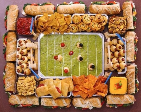 most eaten food on superbowl sunday