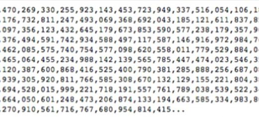 Mathematician Unveils The World's Biggest Ever Prime Number Yet - And Don't Even Think Of Memorizing This One