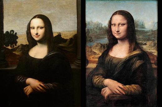 Mona Lisa Upstaged - By A Younger, Happier Version!