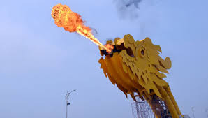Vietnam's Dragon Bridge Actually Breathes Out Fire!