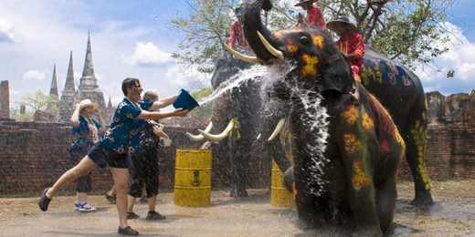 Southeast Asia Welcomes Songkran (New Year) With A Splash