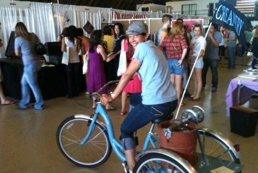 Peddler's Creamery Uses Human Power To Churn Out Delicious Ice Cream