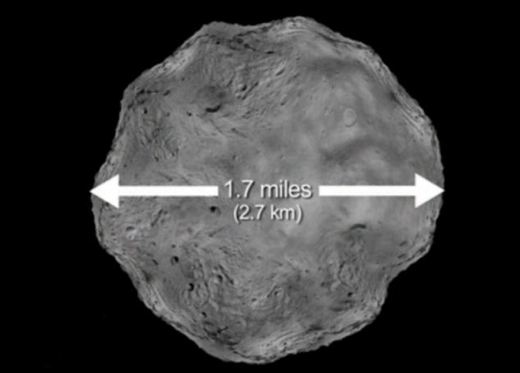 Giant QE2 Asteroid Zips Past Earth At A Safe Distance