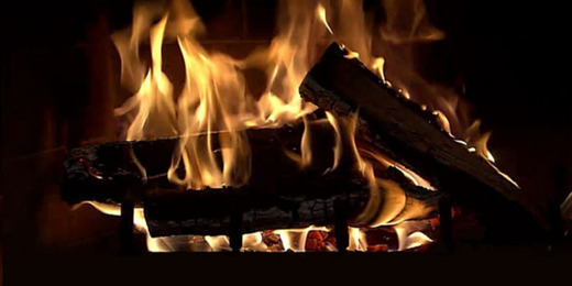 this christmas be sure to catch the latest episode of the yule log yule log with christmas music