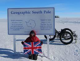 Welsh Woman Becomes First Person To Bike To The South Pole