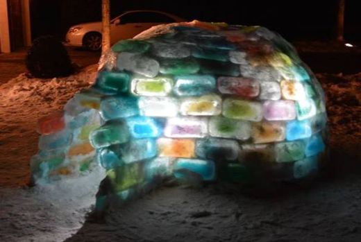 Video Of The Week - Polar Vortex Inspires 'Gem' Igloo