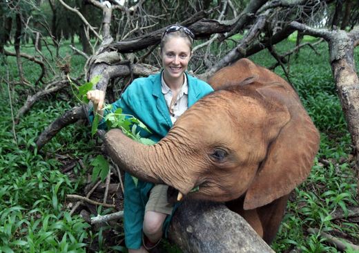 British Girl Dedicates Her Life To Saving Orphan Elephants In Zambia