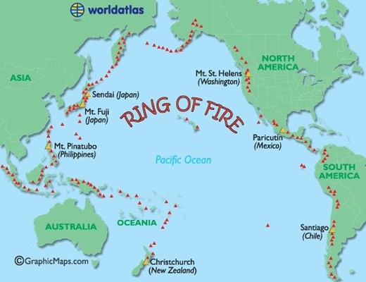 Experts Believe There Is No Relation Between Recent String Of Earthquakes Along 'Ring Of Fire'