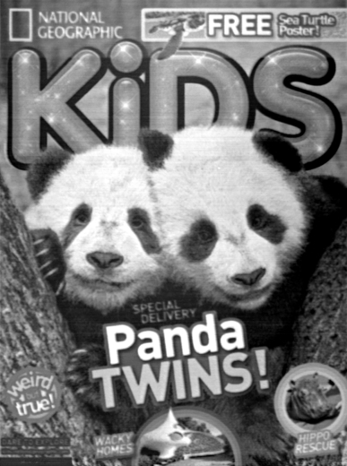 National Geographic Kids Teams Up With IBM To Create The World's Smallest Magazine Cover