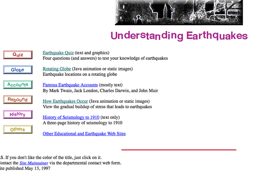 Understanding Earthquakes